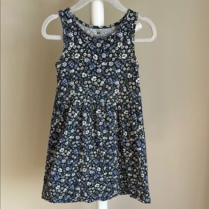 H&M Floral Sleeveless Dress 3/4T